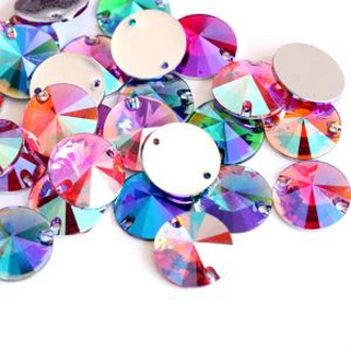 Pedrinhas de resina 12mm